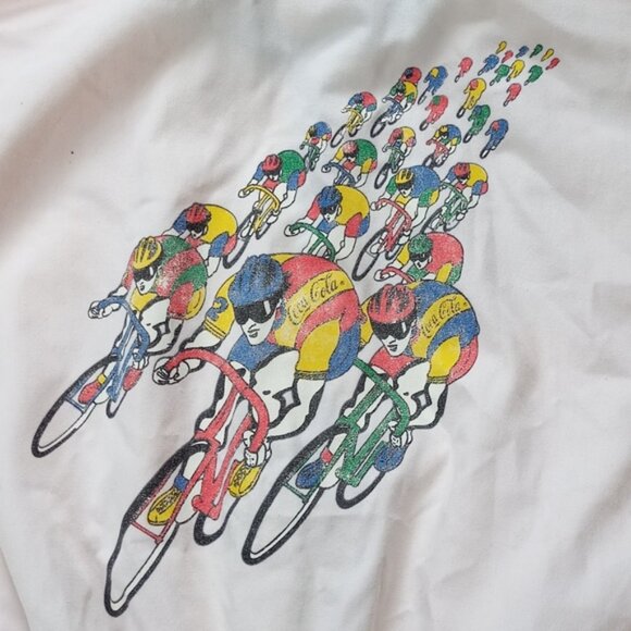 Vintage EXCLUSIVE Kids Coca-Cola Cycling Club PROMO 4-tone Jacket - Picture 11 of 11